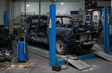 antique car restoration highland il and troy il
